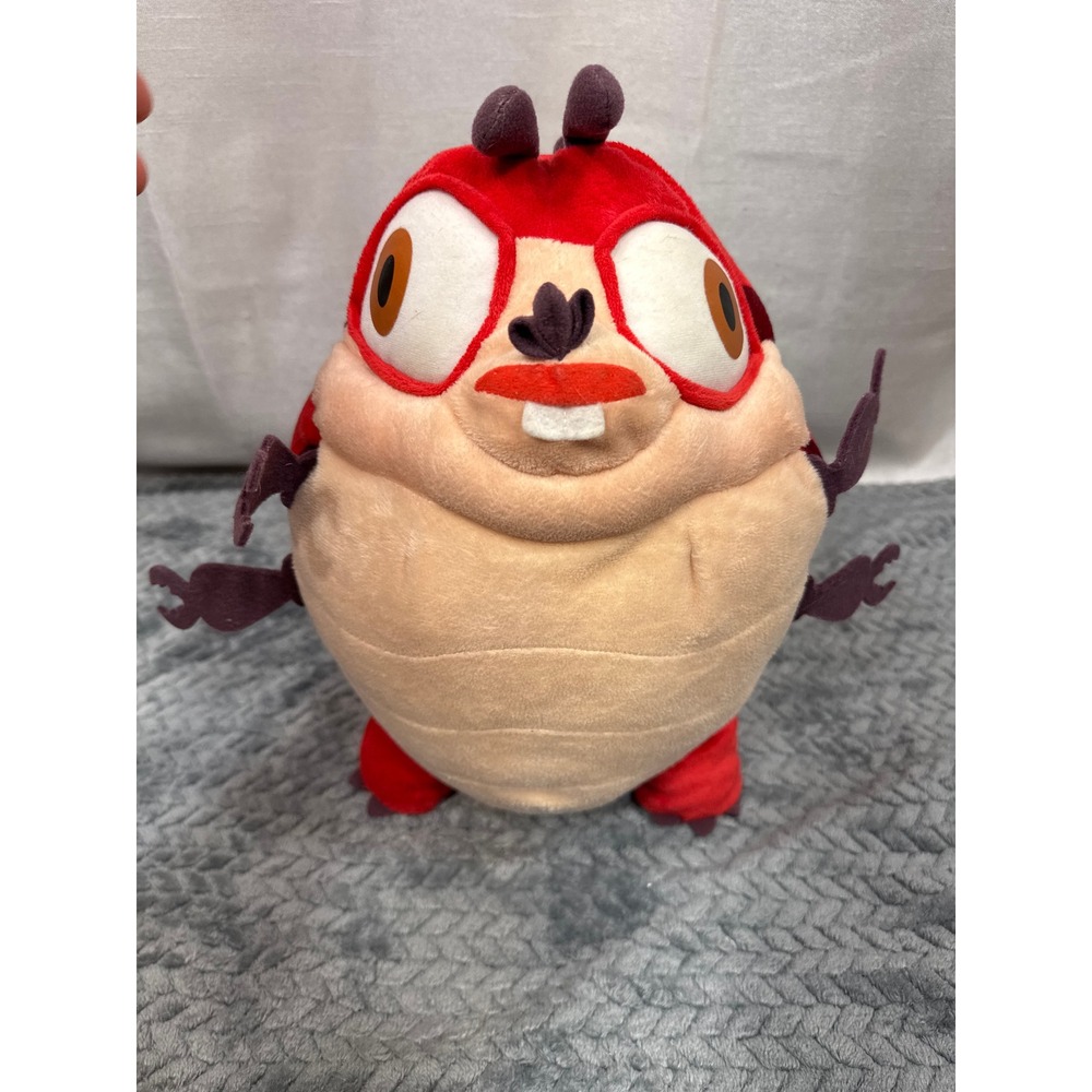 DreamWorks Monsters vs Aliens Insectosaurus Plush Red Spotted Promo Toy
